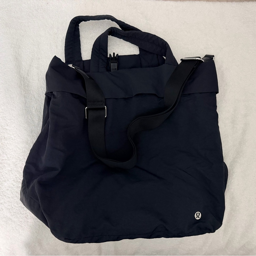 lululemon athletica on my level black Bag